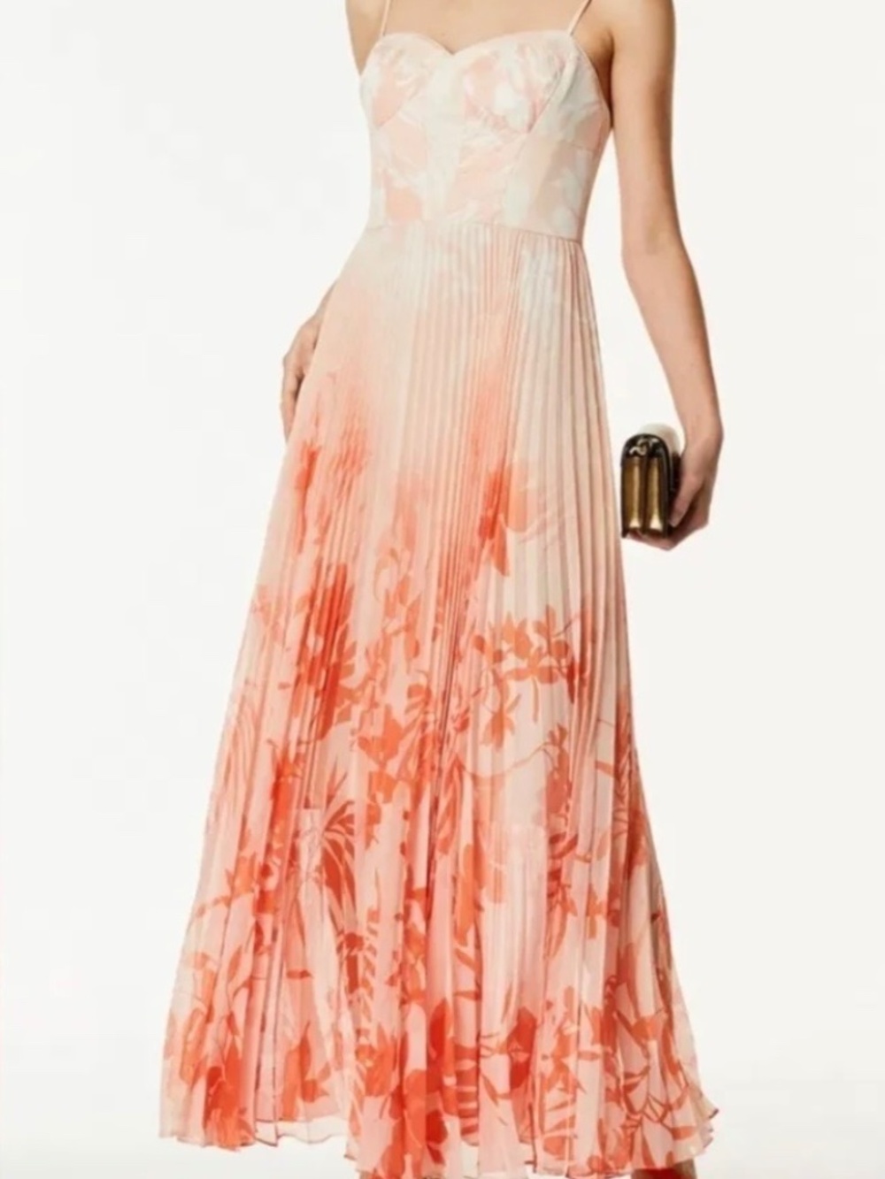 Karen Millen Floral Dress US8/US12 NWT